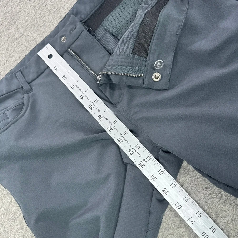Kyodan Outdoor Mens Performance Pants Charcoal Gray Stretch Hiking Golf Size 36
